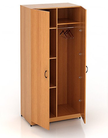 Шкаф для одежды 904х582х2050 &mdash; Аэлита