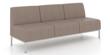 Прямая секция Компакт 3-х местная &mdash; Аэлита