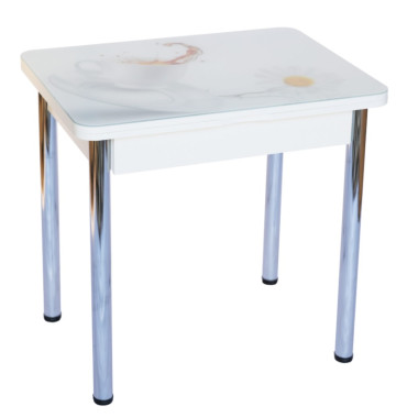 Стол раскладной Д37 с ящиком и фотопечатью 800*600 (1200) h750  &mdash; Аэлита