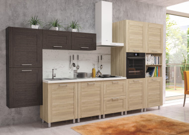 Кухня модульная "Монако-3"  2140х3600х600 &mdash; Аэлита