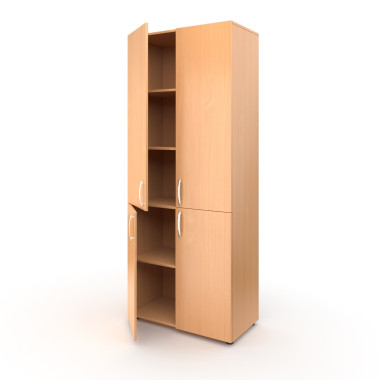 Стеллаж для документов АЭЛИТА 4-дверный  &mdash; Аэлита