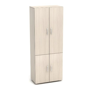 Шкаф высокий закрытый (700х350х1830) (ШК31+ДК36х2+ДК32х2) &mdash; Аэлита