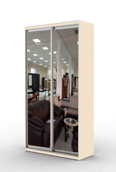 Шкаф-купе двухдверный с 2 зеркалами (модель 2.3) &mdash; Аэлита