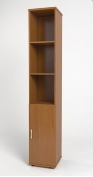 Шкаф КМ7 Монолит узкий 374х390х2046(КМ45+ДМ41) &mdash; Аэлита