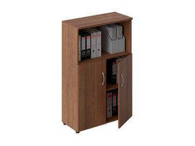 Шкаф  средний закрытый с глухими дверями 800х370х1260  &mdash; Аэлита