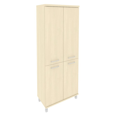 Стеллаж высокий широкий First / Фёст (2 низкие двери ЛДСП, 2 средние двери ЛДСП) &mdash; Аэлита