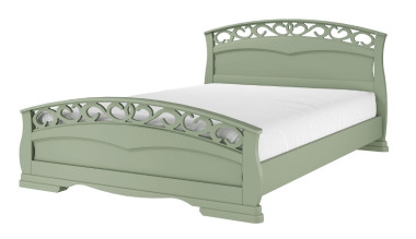 Кровать ГРАЦИЯ-1 из натурального дерева &mdash; Аэлита