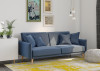 Диван Finsoffa NATTEN (Наттен)с кв.подушками 470-470 (2 шт):2060х900х900, сп.место 1900*1170