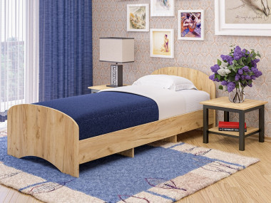 Кровать односпальная  200*90 К-90 &mdash; Аэлита