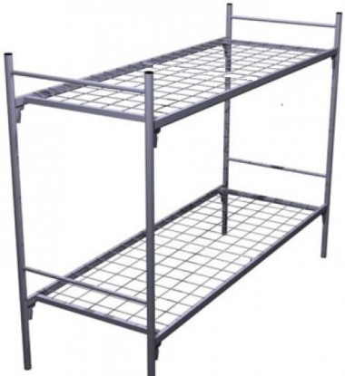 Кровать металлическая двухъярусная 1900*700 &mdash; Аэлита